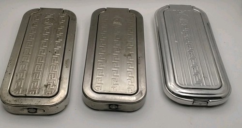 Vintage Rolls Razor 1927 Made in England The Whetter case no 2, LOT OF 3