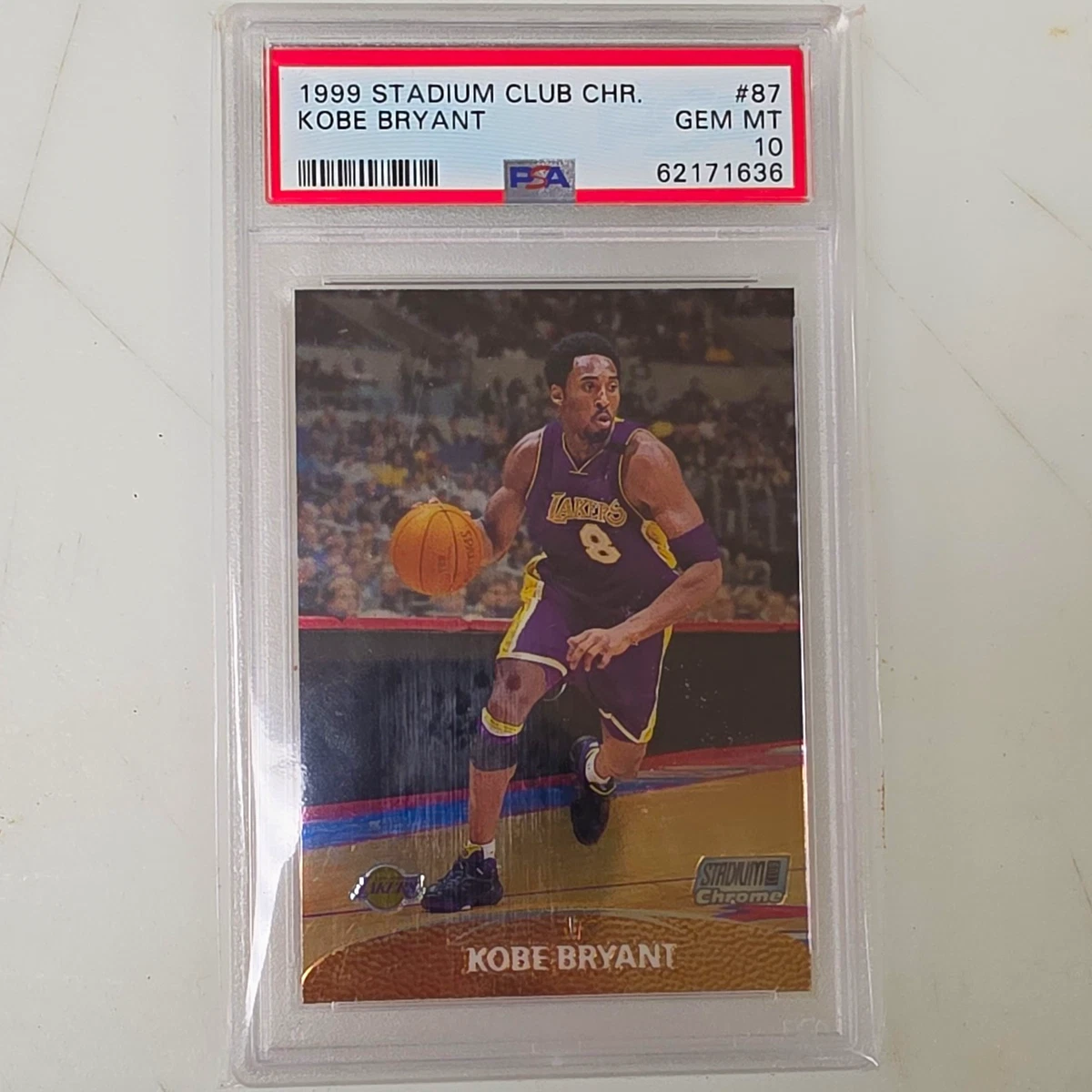 Kobe Bryant Professional Sports Authenticator (PSA) Basketball