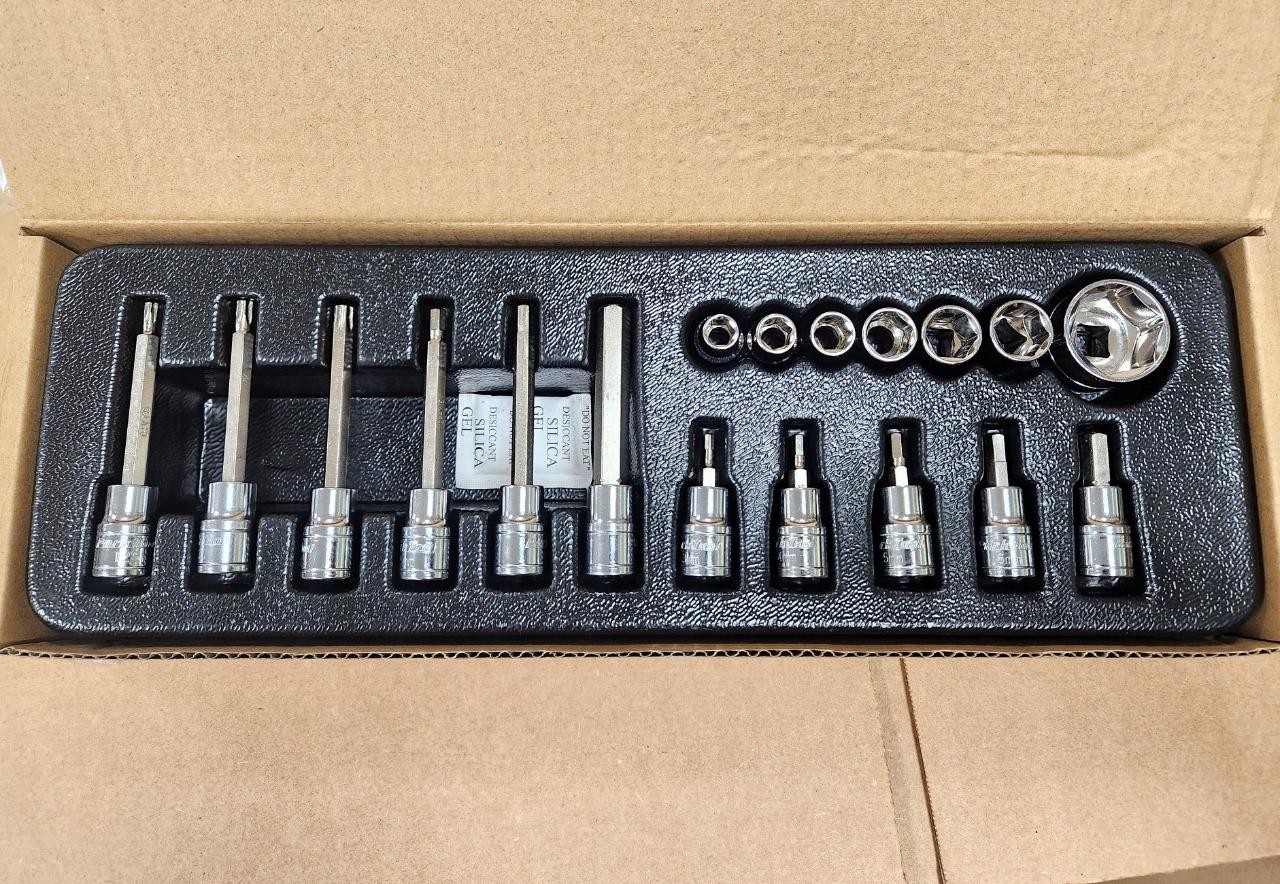 Park Tool SBS-1.2 Bicycle Torque Wrench Socket & Bit Set 3/8" Drive OPEN PACKAGE