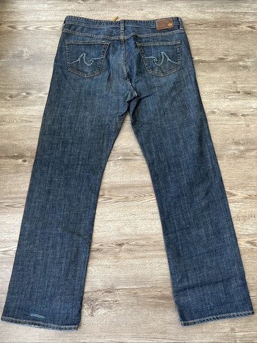 AG Adriano Goldschmied Protege Jean Mens Actual 38x34 Straight Leg - Picture 13 of 18