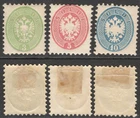 LOMBARD VENETO 1864 : 3-5 and 10s NEW * No. 42/44 Val €338.00