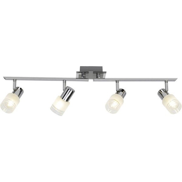 Brilliant Lea LED Spotbalken Decken Spot Strahler Leuchte Lampe Modern 4-Flg E14-image