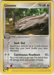 Linoone 38/109 EX Ruby & Sapphire Uncommon