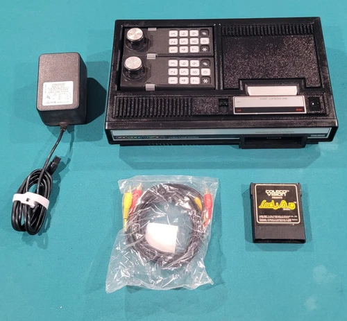 🕹AV composite MODDED  ColecoVision Console fast boot chip and New AV cables🕹