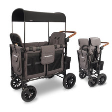 W2 Luxe Stroller Wagon 2 Seater - Collapsible Wagon Stroller with Seats wit...