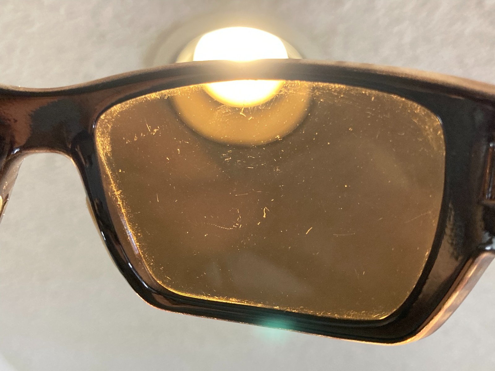 Native Ward Brown Wood Pattern Frame Polarized Su… - image 3