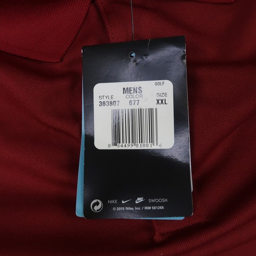 BURGER KING Nike Golf Polo Shirt Size XXL New with Tags - 第 9/15 張圖片