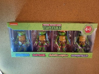 TEENAGE MUTANT NINJA TURTLES HERO CROSS 4 PACK 2016 LEO RALPH MIKEY DONNIE TMNT