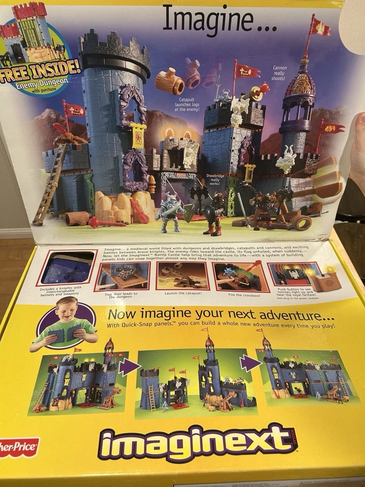 Fisher Price 2002 Imaginext System Battle Castle 78333-0910 - Image 2 of 4