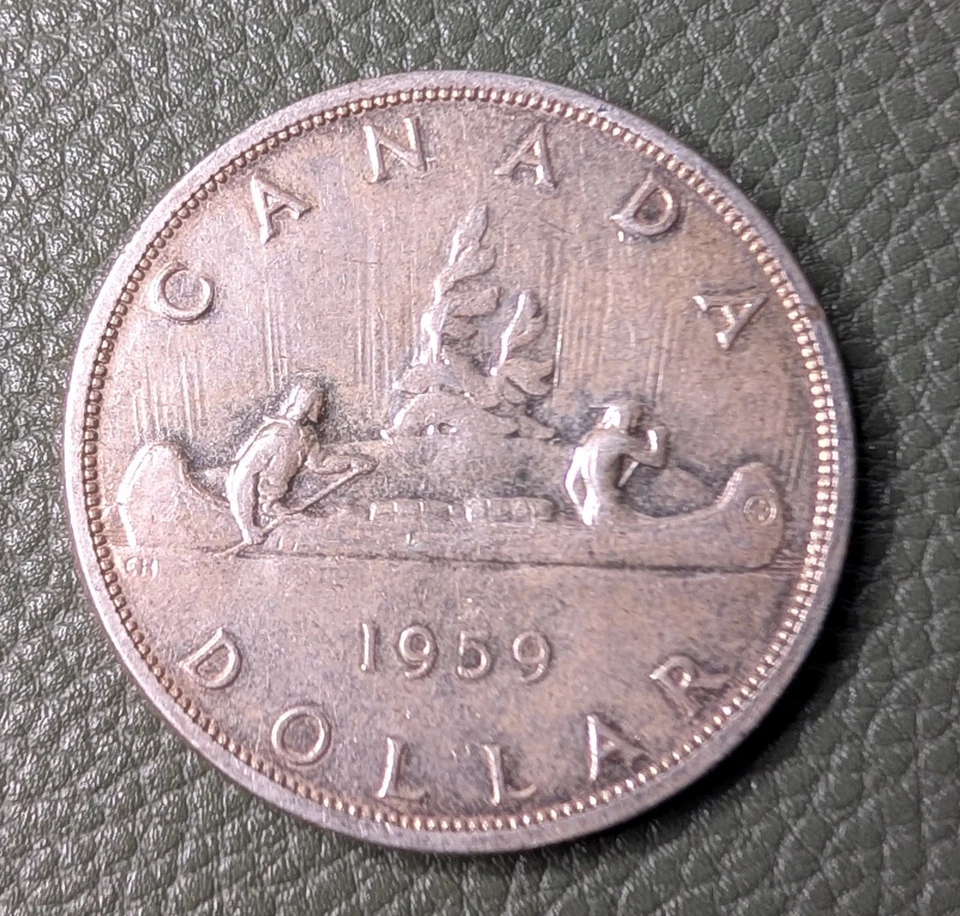 Canada, Elizabeth II, Dollar, 1968, Royal Canadian Mint, Nickel, TTB, KM:76.1 - Photo 1/2