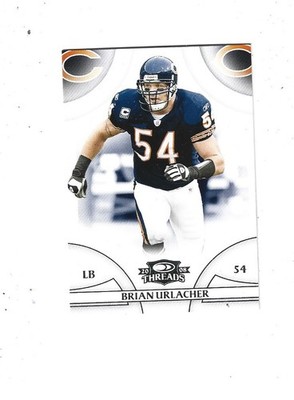 2008 Donruss Threads #6 Brian Urlacher CHICAGO  BEARS