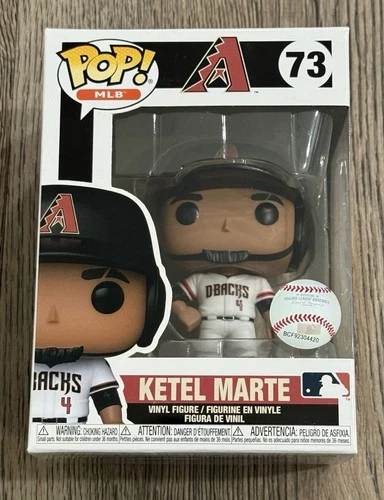 Funko Pop! MLB Baseball Arizona Diamondbacks - Ketel Marte #73 w/ Protector