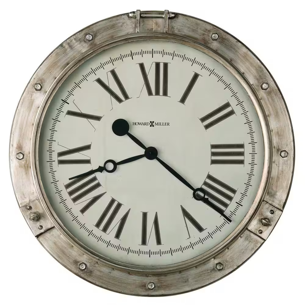 Chesney Black Wall Clock