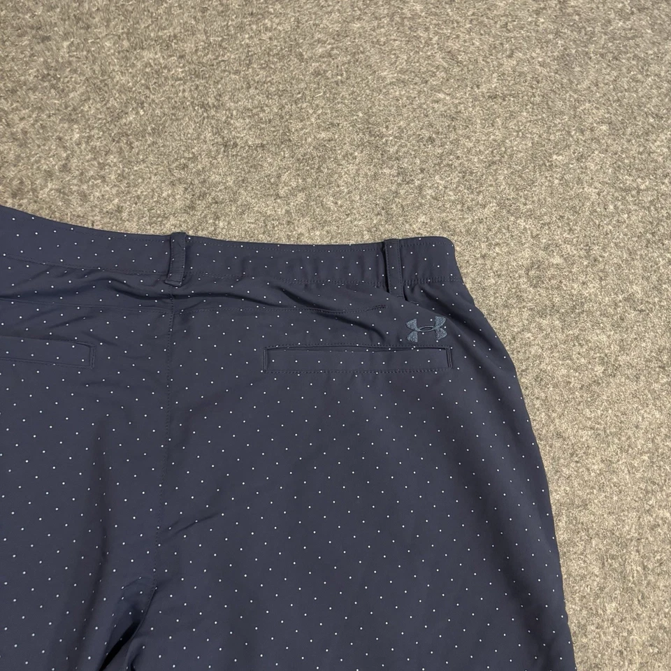 Pantalones Cortos de Golf Under Armour Match Play Novedad Talla 36 Azul Foto 4 de 4