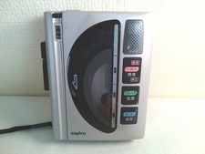 SANYO Cassette Recorder MR-57 Silver Fully functional japan