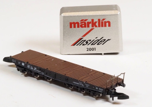 82335 2169A Marklin escala Z 1:220 coche interno para miembros 2001 coche plano pesado | Condition: New