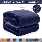 Extra Large Thick Mink Blanket Faux Fur Fleece Sofa Bed Throw Warm Soft Blanket