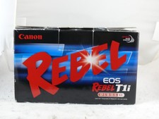 Cannon Rebel EOS T1i Camera Kit with Box Lens Battery Charger Manual Software A 