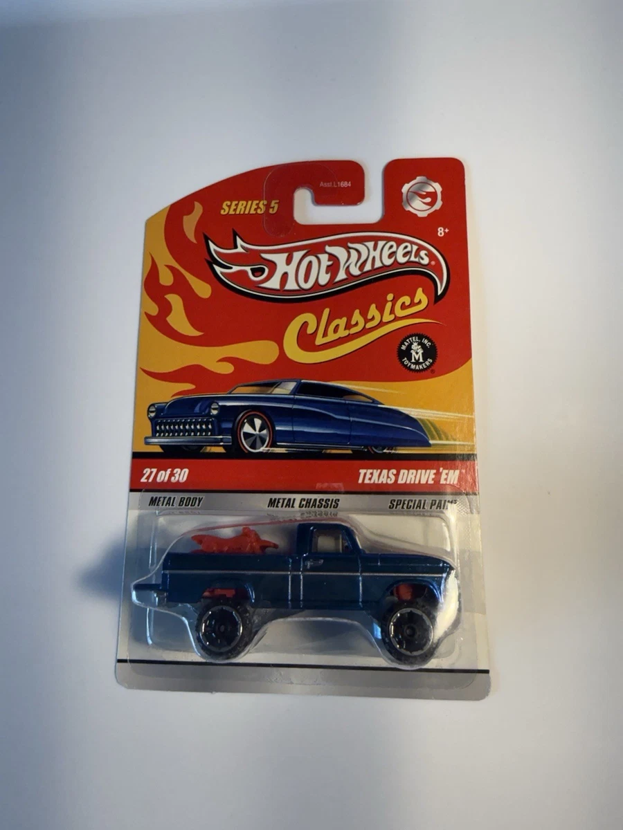 ミニカー Hot Wheels CLASSICS Texas Drive 'Em BLUE Hot Wheels Classics Texas Drive Em for sale - eBay