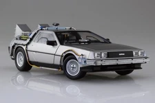 Aoshima 1/24 DMC DeLorean TIME MACHINE Back To The Future I Model Kit