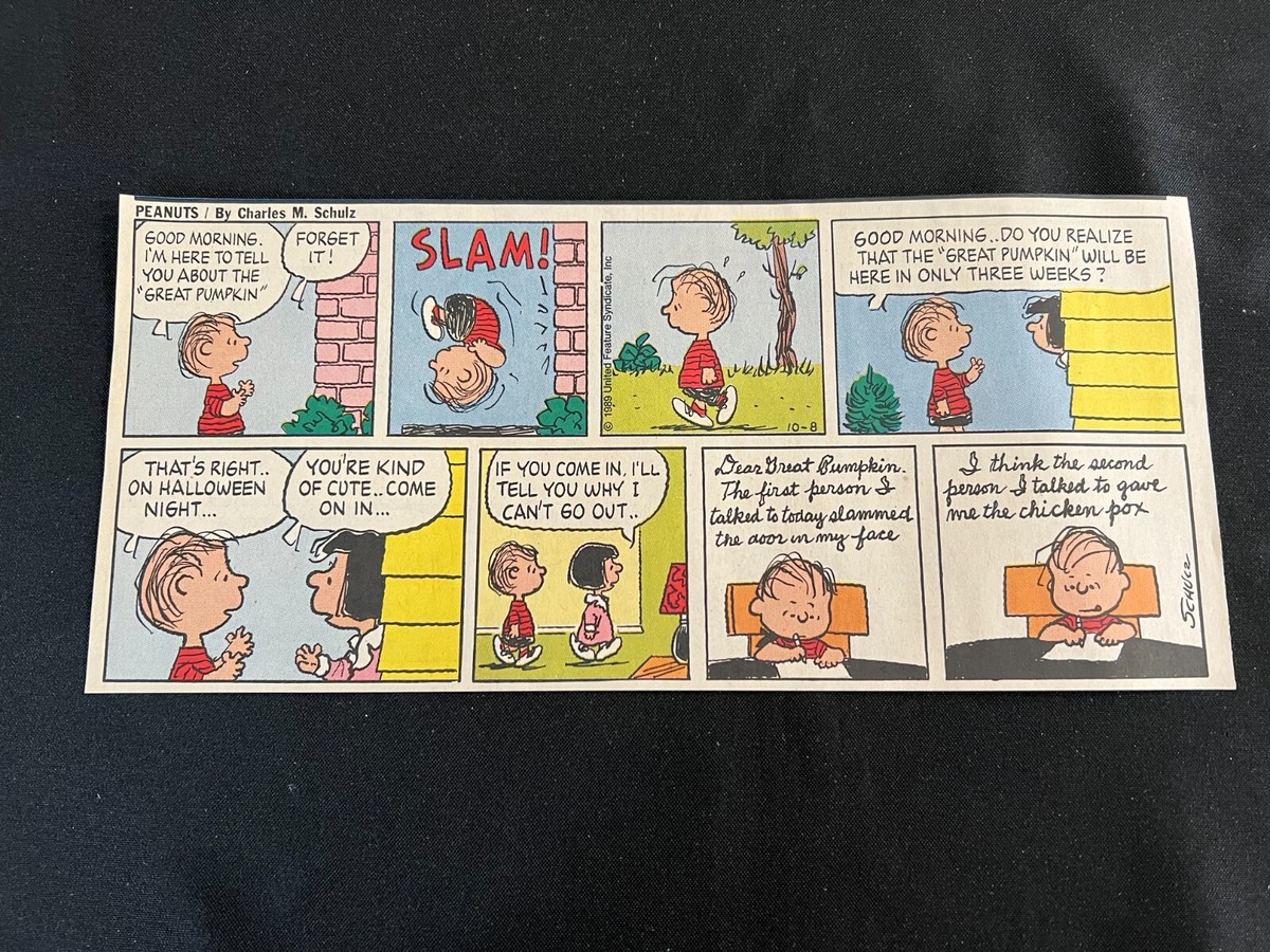 12 PEANUTS by Charles Schulz Lot of 20 Sunday Third Page Comic