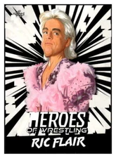 Ric Flair 2023 Leaf Heroes of Wrestling #B-7 WWE ID:66698