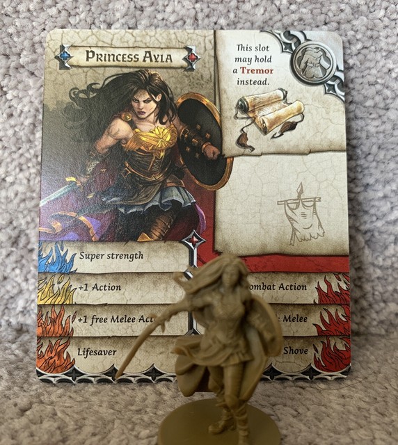 Zombicide Green Horde Black Plague Kickstarter Exclusive PRINCESS AYLA