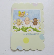 Leanin Tree New Baby Greeting Card Baby Shower Multi Color R9