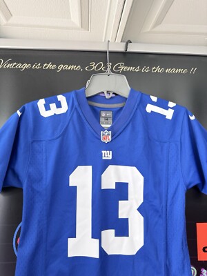 NFL　ジャイアンツ　オデル・ベッカムJr　#13 Authentic Nike Odell Beckham #13 Jr New York Giants KIDS NFL