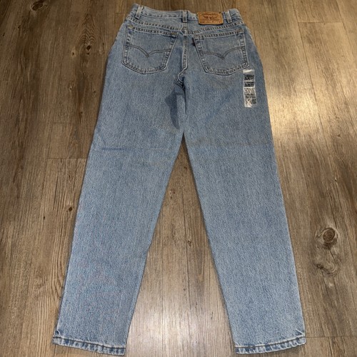 Vintage NEW Levis 512 Womens Jeans Slim Fit High Waist Taper 11 Jrs Short 28x29”