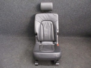 LEDER Rücksitzbank rechts Audi Q7 4L Rückbank Sitz Ausstattung schwarz SOUL