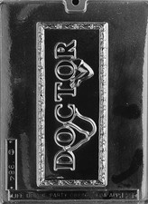 DOCTOR CARD MOLD candy chocolate dr bar doctors hospital emergency
