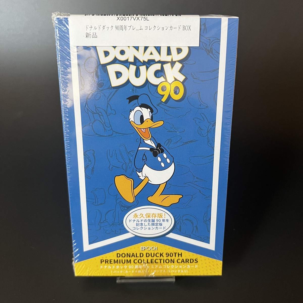 Donald Duck 90th Anniversary Premium Collection Cards Sealed