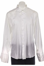 Calvin Klein Men Tops Dress Shirts N/A White Cotton