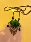 Silver, Tribal Necklace and pendant Malachite? — photo 4