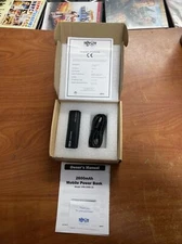 Tripp Lite Black 2600 mAh Portable Mobile Power Bank USB Battery Charger UPB-02K
