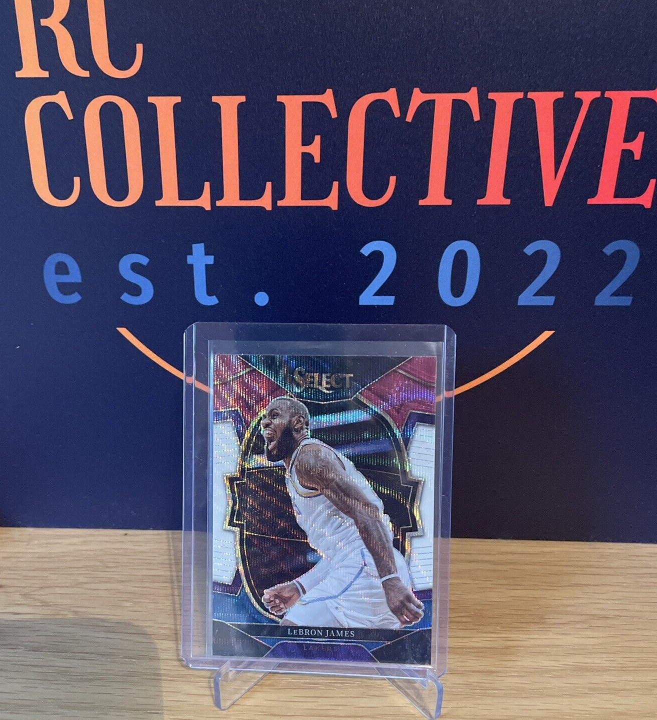 2022-23 Panini Select LeBron James Concourse Tri-Color - Card #26