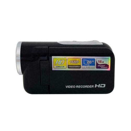 HD 1080P 16MP LCD 16X ZOOM Digital Video DV Camera Camcorder USB A9V8 - Afbeelding 1 van 12