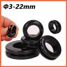 Blanking Rubber Grommets φ3-22mm Blind Double Sided Sealing Ring Protective Coil