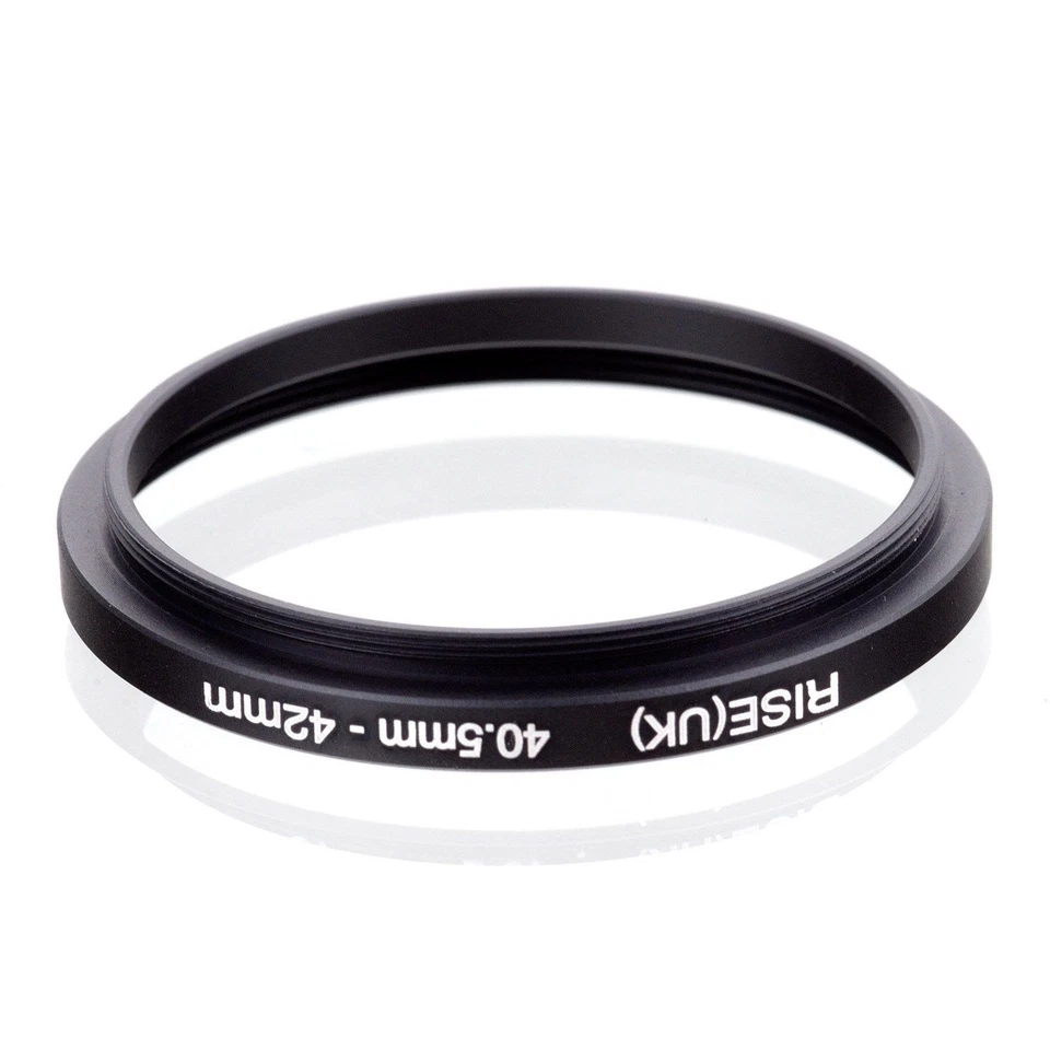Camera 40.5mm Lens to 42mm T T2 mount 42mm Pitch Accessory Step Up Adapter Ring - Image 2 of 3