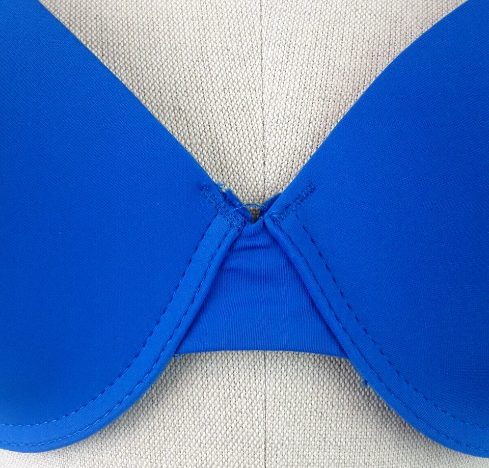 Sujetador con aros de nailon azul Coobie para dama RN 122052 talla 40 D (35) Foto 2 de 4