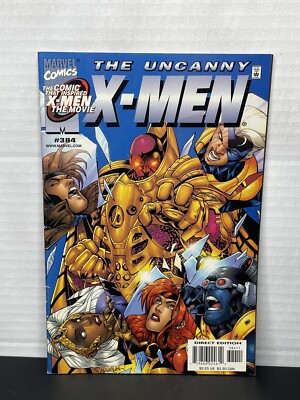 The Uncanny X-Men #384 (2000, Marvel) FN+ Chris Claremont Adam Kubert