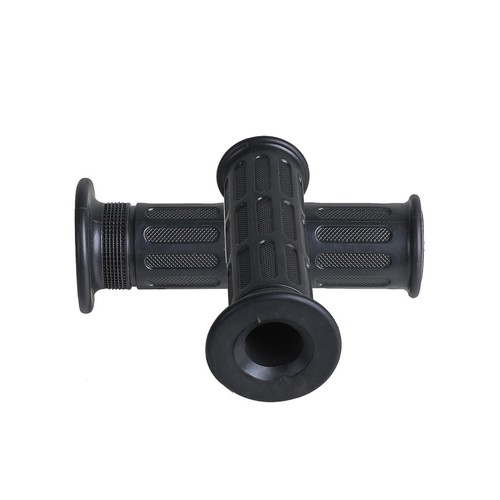 7/8'' Black Soft Rubber Universal Handlebar Hand Grips For ATV Quad Thumb -/ - Picture 5 of 6