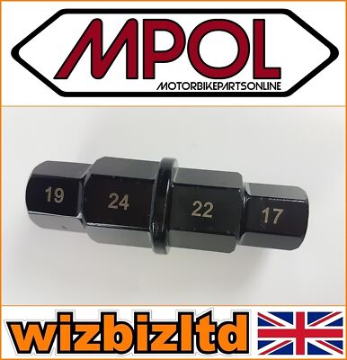 Front Wheel Axle Nut Removal Tool Kawasaki ZX6R A 636 Year 2002