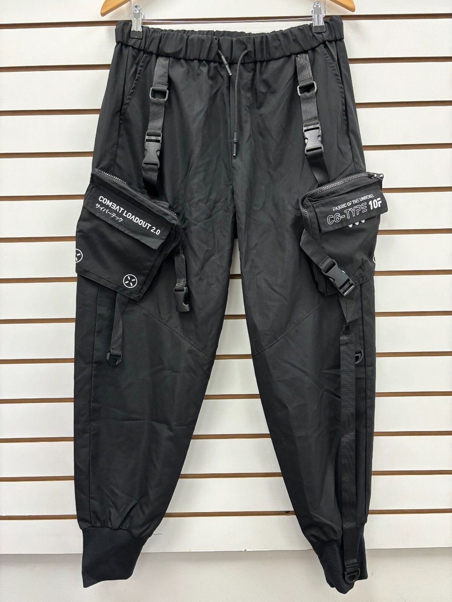 ☆新品☆ 2024 TFW49 OCTA PANTS BLACK Fabric of the Universe Large Black 10F Cargo Pants - New