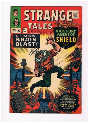 Strange Tales #141- Dr. Strange (Kirby) and Nick Fury (Ditko