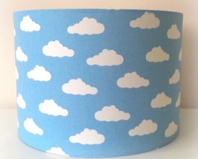 cloud lampshade nursery