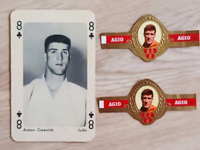 Anton Geesink '57 Maple Leaf Gum #8 of clubs '64 Tokio Olympic Champion Judo