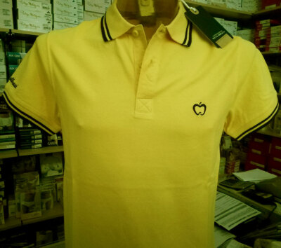 Men's Polo Baci & Abbracci With Front Logo On The Neck And Sleeve Art 1420 G