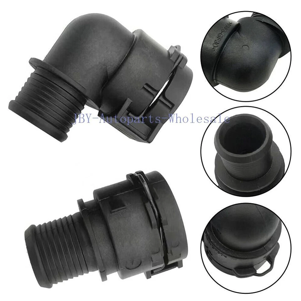 Juego de 2 piezas de calentador conector recto + soporte de codo para Buick Encore 95089364 Foto 4 de 4